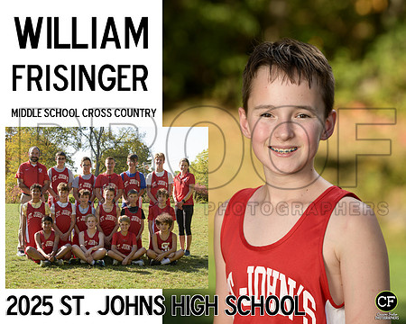 SJFallTeams25 Middle School Cross Country Frisinger William_ Team8x10 _ Sportsmate2#-1(1)