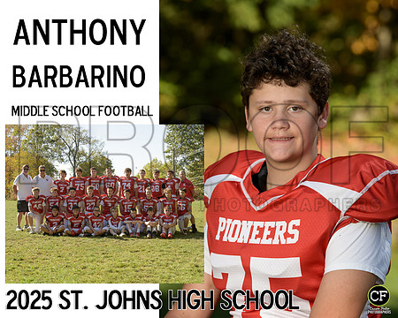 SJFallTeams25 Middle School Football Barbarino Anthony_ Team8x10 _ Sportsmate2#-1(1)