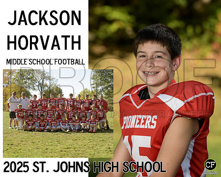 SJFallTeams25 Middle School Football Horvath Jackson_ Team8x10 _ Sportsmate2#-1(1)