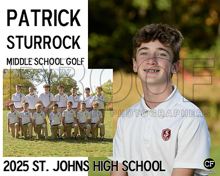 SJFallTeams25 Middle School Golf Sturrock Patrick_ Team8x10 _ Sportsmate2#-1(1)