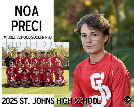 SJFallTeams25 Middle School Soccer Red Preci Noa_ Team8x10 _ Sportsmate2#-1(1)
