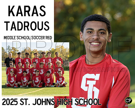 SJFallTeams25 Middle School Soccer Red Tadrous Karas_ Team8x10 _ Sportsmate2#-1(1)