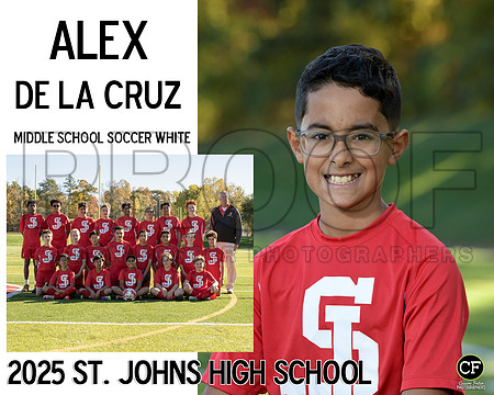SJFallTeams25 Middle School Soccer White De la cruz Alex_ Team8x10 _ Sportsmate2#-1(1)