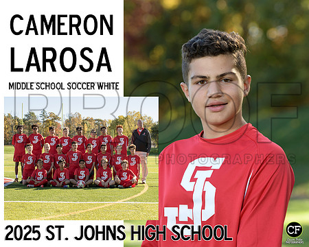 SJFallTeams25 Middle School Soccer White LaRosa Cameron_ Team8x10 _ Sportsmate2#-1(1)
