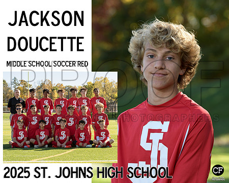 SJFallTeams25 Middle School Soccer Red Doucette Jackson_ Team8x10 _ Sportsmate2#-1(1)