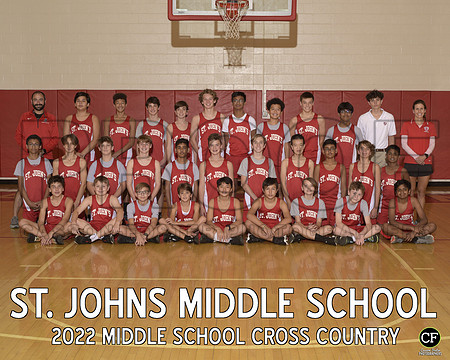 StJohnsMiddleTeams2223 Middle School Cross Country  _ Team8x10 _ Team3 white text(1)