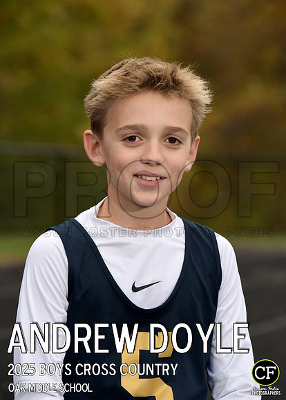 OMSFallTeams25 Boys Cross Country Doyle Andrew_ Team5x7 _ Individual2(1)
