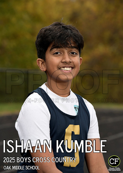 OMSFallTeams25 Boys Cross Country Kumble Ishaan_ Team5x7 _ Individual2(1)