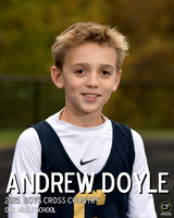 OMSFallTeams25 Boys Cross Country Doyle Andrew_ Team8x10 _ Individual 8x10(1)