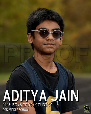 OMSFallTeams25 Boys Cross Country Jain Aditya_ Team8x10 _ Individual 8x10(1)