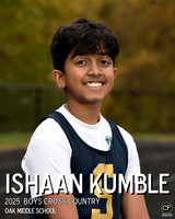 OMSFallTeams25 Boys Cross Country Kumble Ishaan_ Team8x10 _ Individual 8x10(1)