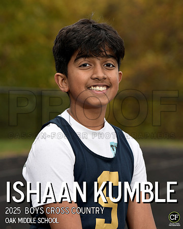 OMSFallTeams25 Boys Cross Country Kumble Ishaan_ Team8x10 _ Individual 8x10(1)