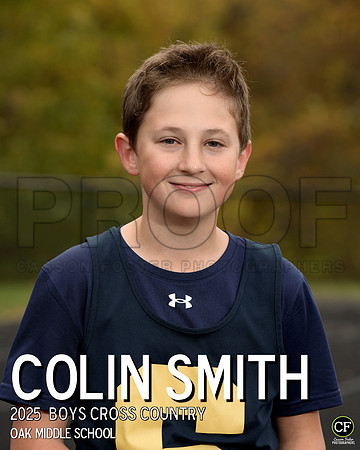 OMSFallTeams25 Boys Cross Country Smith Colin_ Team8x10 _ Individual 8x10(1)
