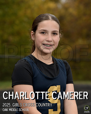 OMSFallTeams25 Girls Cross Country Camerer Charlotte_ Team8x10 _ Individual 8x10(1)