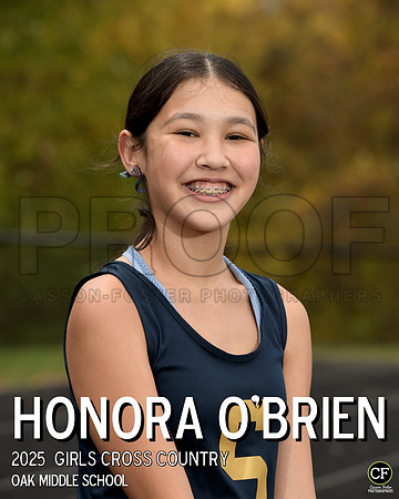 OMSFallTeams25 Girls Cross Country O'Brien Honora_ Team8x10 _ Individual 8x10(1)