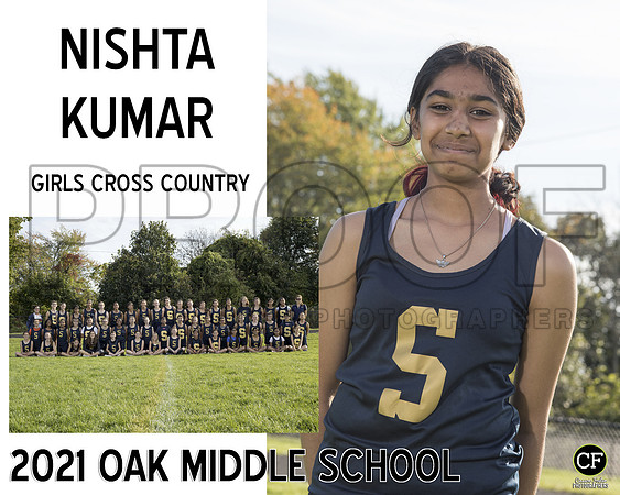OakMiddleTeams2122 Girls Cross Country Kumar Nishta_ Team8x10 _ Sportsmate3(1)