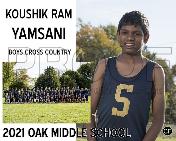 OakMiddleTeams2122 Boys Cross Country Yamsani Koushik Ram_ Team8x10 _ Sportsmate3(1)