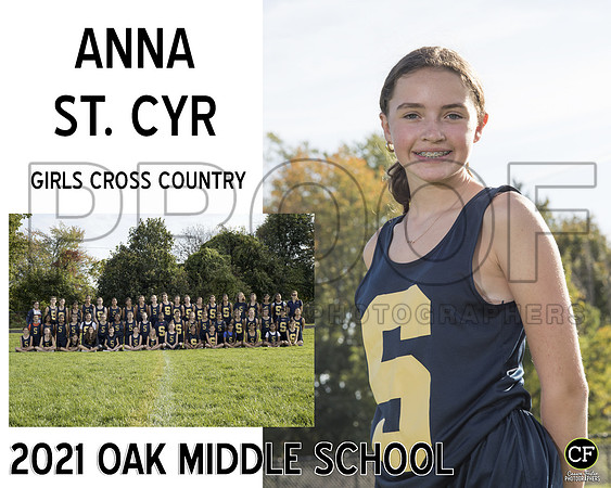 OakMiddleTeams2122 Girls Cross Country St. Cyr Anna_ Team8x10 _ Sportsmate3(1)
