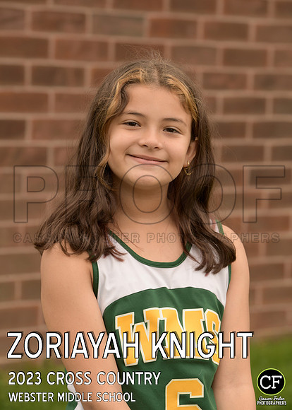 WMS Fall Teams 2324 Cross Country Knight Zoriayah_ Team5x7 _ Individual2(1)