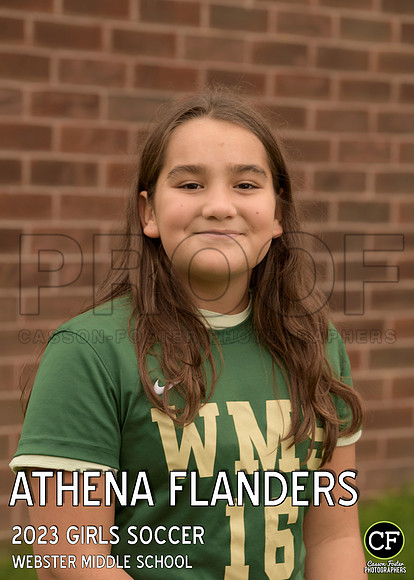 WMS Fall Teams 2324 Girls Soccer Flanders Athena_ Team5x7 _ Individual2(1)