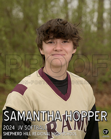 SHSpringTeams24 JV Softball Hopper Samantha_ Team8x10 _ Individual 8x10(1)