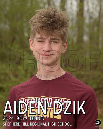 SHSpringTeams24 Boys Tennis Dzik Aiden_ Team8x10 _ Individual 8x10(1)