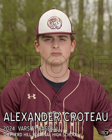 SHSpringTeams24 Varsity Baseball Croteau Alexander_ Team8x10 _ Individual 8x10(1)