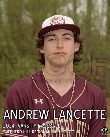 SHSpringTeams24 Varsity Baseball Lancette Andrew_ Team8x10 _ Individual 8x10(1)