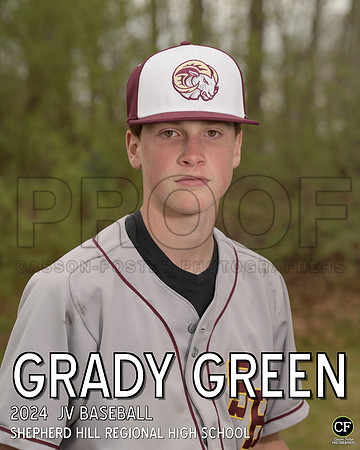 SHSpringTeams24 JV Baseball Green Grady_ Team8x10 _ Individual 8x10(1)