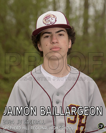 SHSpringTeams24 JV Baseball Baillargeon Jaimon_ Team8x10 _ Individual 8x10(1)