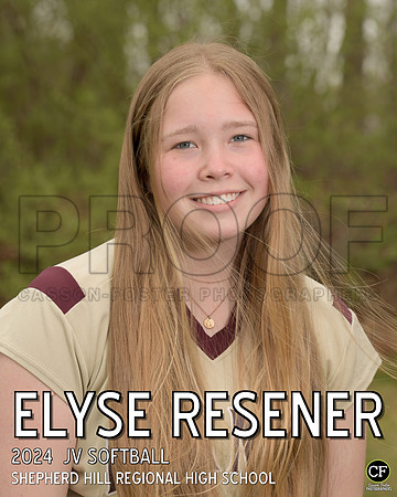 SHSpringTeams24 JV Softball Resener Elyse_ Team8x10 _ Individual 8x10(1)
