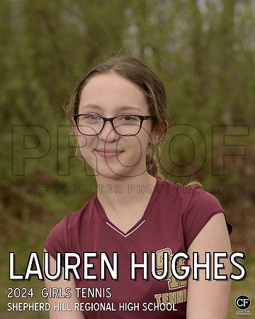 SHSpringTeams24 Girls Tennis Hughes Lauren_ Team8x10 _ Individual 8x10(1)