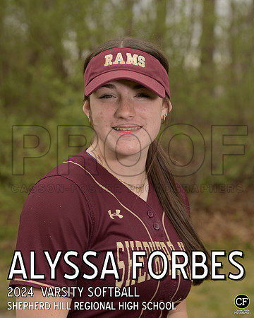 SHSpringTeams24 Varsity Softball Forbes Alyssa_ Team8x10 _ Individual 8x10(1)