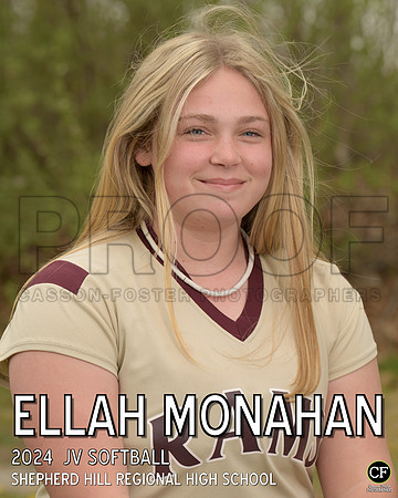 SHSpringTeams24 JV Softball Monahan Ellah_ Team8x10 _ Individual 8x10(1)