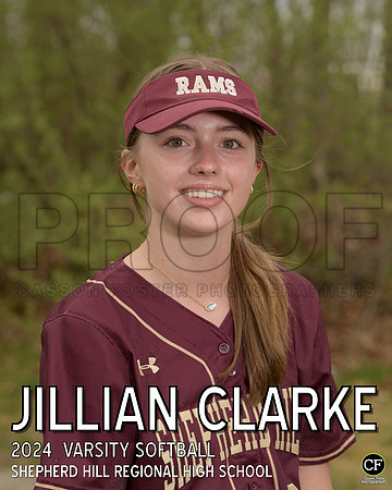 SHSpringTeams24 Varsity Softball Clarke Jillian_ Team8x10 _ Individual 8x10(1)