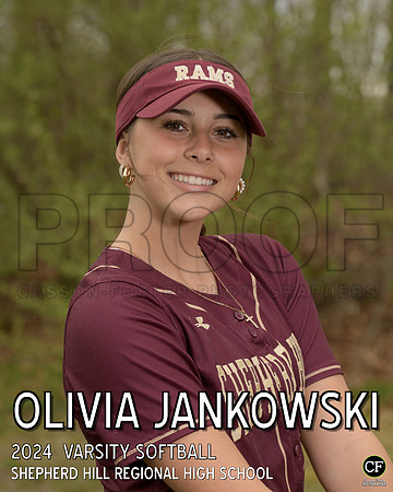 SHSpringTeams24 Varsity Softball Jankowski Olivia_ Team8x10 _ Individual 8x10(1)