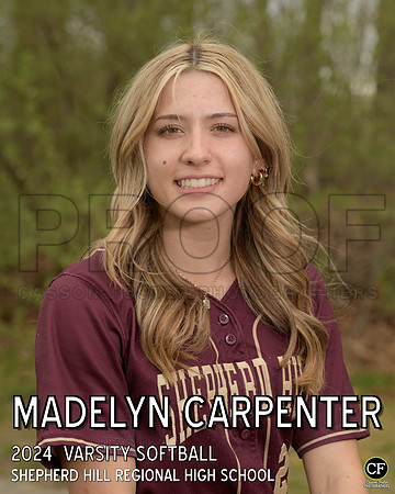 SHSpringTeams24 Varsity Softball Carpenter Madelyn_ Team8x10 _ Individual 8x10(1)