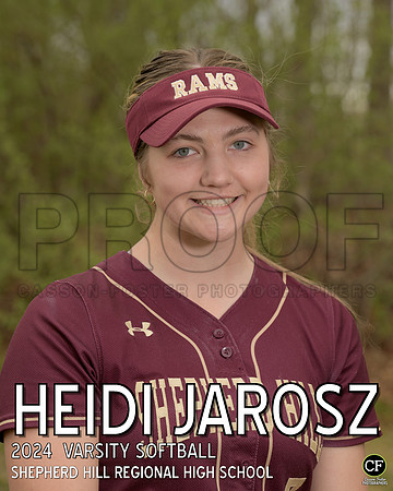 SHSpringTeams24 Varsity Softball Jarosz Heidi_ Team8x10 _ Individual 8x10(1)