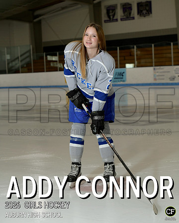 AHS G Hockey26 GIRLS HOCKEY Connor Addy_ Team8x10 _ Individual 8x10(1)