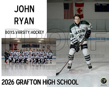 GHS Boys Hockey 26 Boys Varsity Hockey Ryan John_ Team8x10 _ Sportsmate3#-1(1)