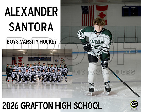 GHS Boys Hockey 26 Boys Varsity Hockey Santora Alexander_ Team8x10 _ Sportsmate3#-1(1)