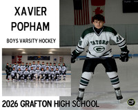 GHS Boys Hockey 26 Boys Varsity Hockey Popham Xavier_ Team8x10 _ Sportsmate3#-1(1)