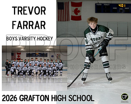 GHS Boys Hockey 26 Boys Varsity Hockey Farrar Trevor_ Team8x10 _ Sportsmate3#-1(1)