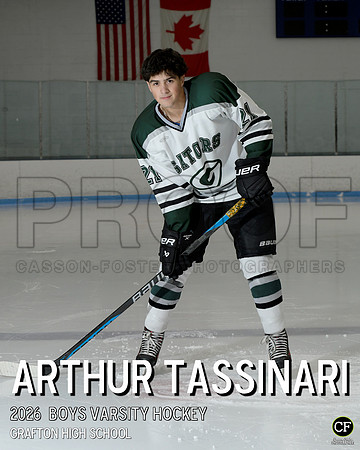 GHS Boys Hockey 26 Boys Varsity Hockey Tassinari Arthur_ Team8x10 _ Individual 8x10(1)