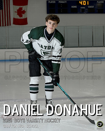 GHS Boys Hockey 26 Boys Varsity Hockey Donahue Daniel_ Team8x10 _ Individual 8x10(1)