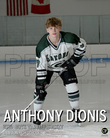 GHS Boys Hockey 26 Boys Varsity Hockey Dionis Anthony_ Team8x10 _ Individual 8x10(1)