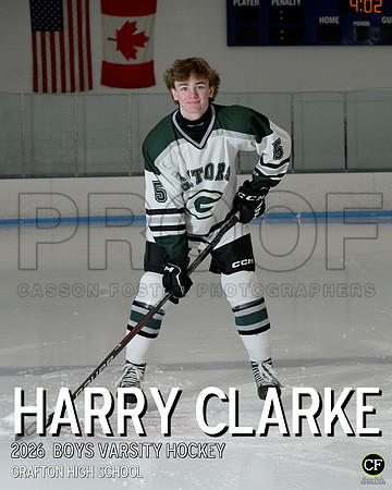 GHS Boys Hockey 26 Boys Varsity Hockey Clarke Harry_ Team8x10 _ Individual 8x10(1)