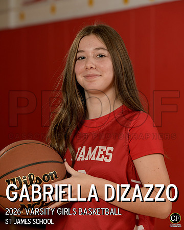 StJamesWinterTeams26 Varsity Girls Basketball DiZazzo Gabriella_ Team8x10 _ Individual 8x10(1)