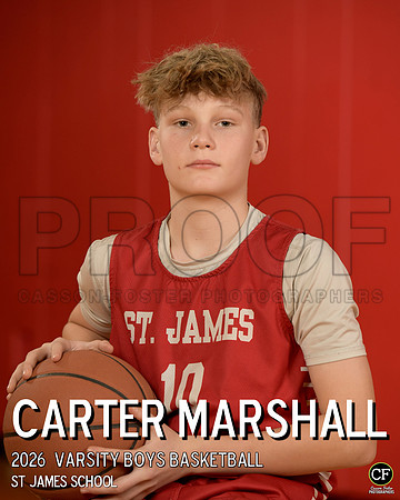 StJamesWinterTeams26 Varsity Boys Basketball Marshall Carter_ Team8x10 _ Individual 8x10(1)
