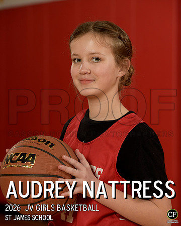 StJamesWinterTeams26 JV Girls Basketball Nattress Audrey_ Team8x10 _ Individual 8x10(1)